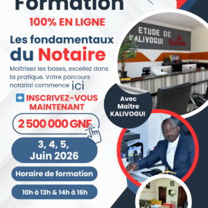 Les fondamentaux du Notaire